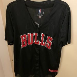 Chicago Bulls Baseball Jersey